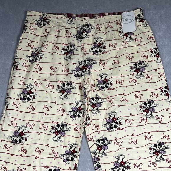 DISNEY Pants Womens Size X-Large Multicolored Mickey Mouse Sleep Pants Pajamas - Picture 3 of 9